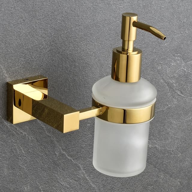 Bathroom accessories pvd gold finish