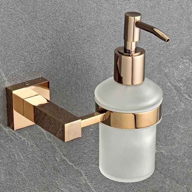 Bathroom accessories pvd rose gold finish