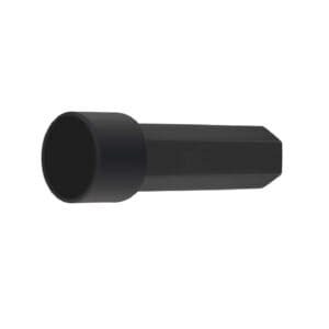 black finish door buffer