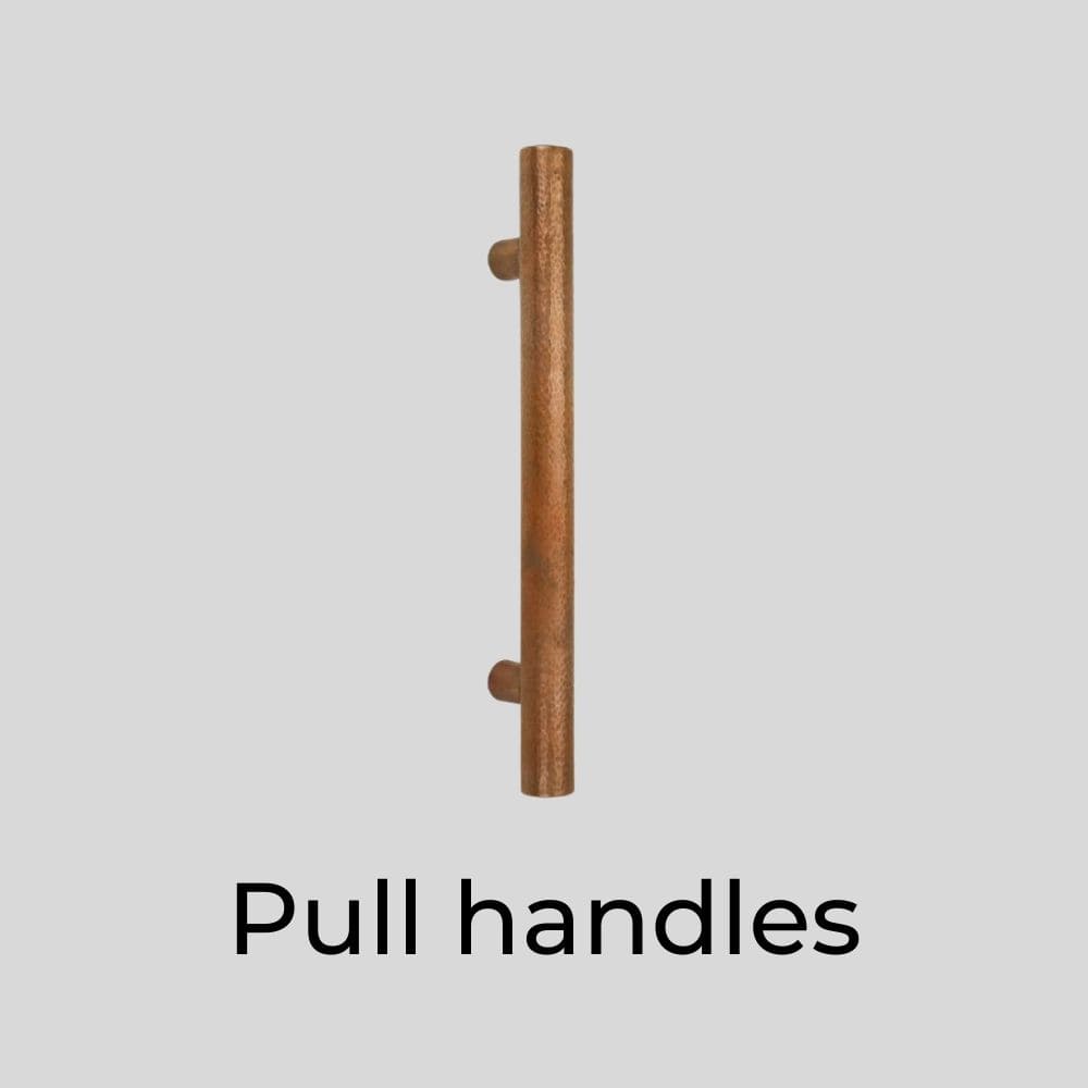 brass pull handles