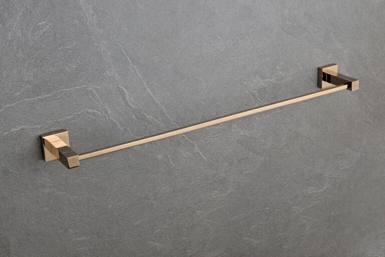 Brass TOWEL ROD ROSE GOLD