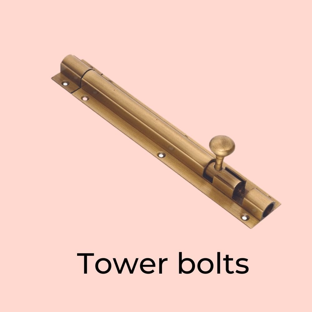 brass tower bolts