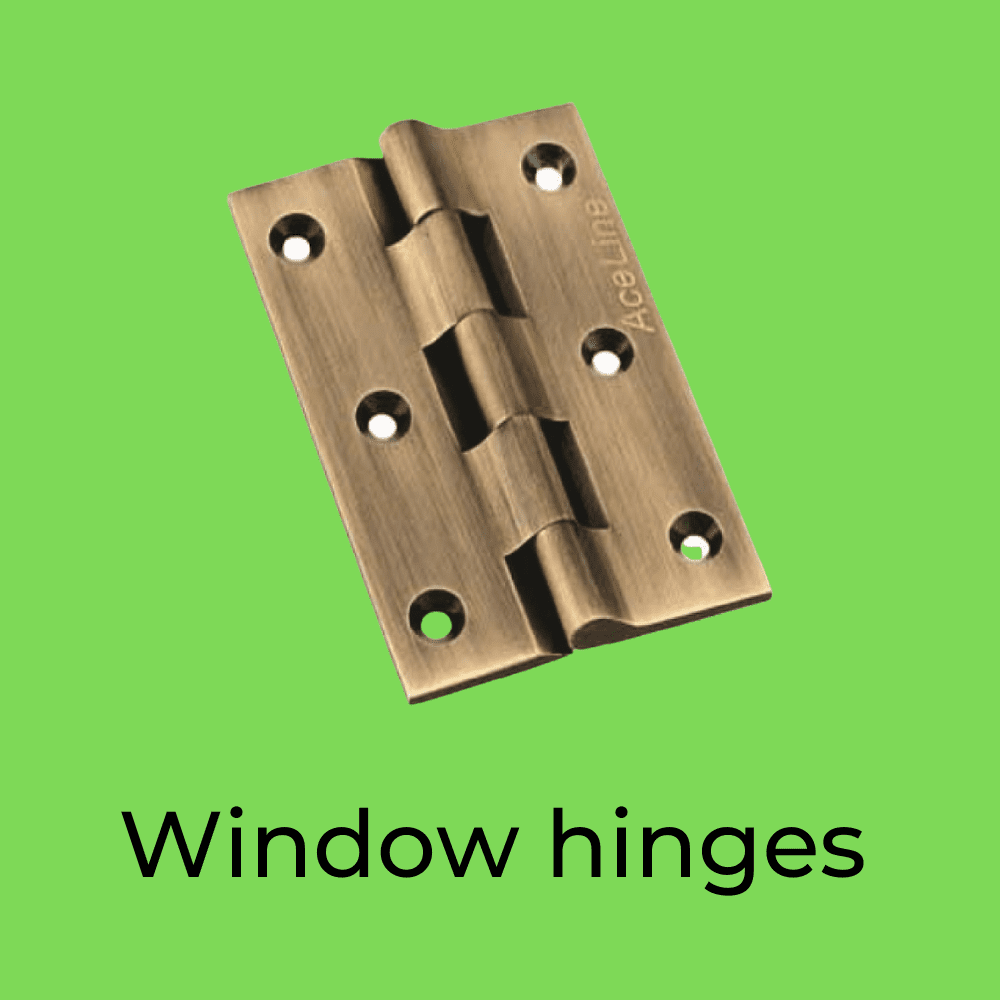 Brass Window-hinges