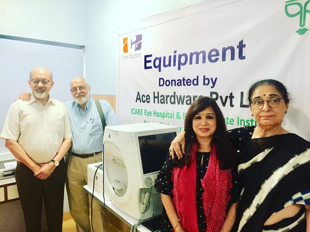 aceline donated medical equipment