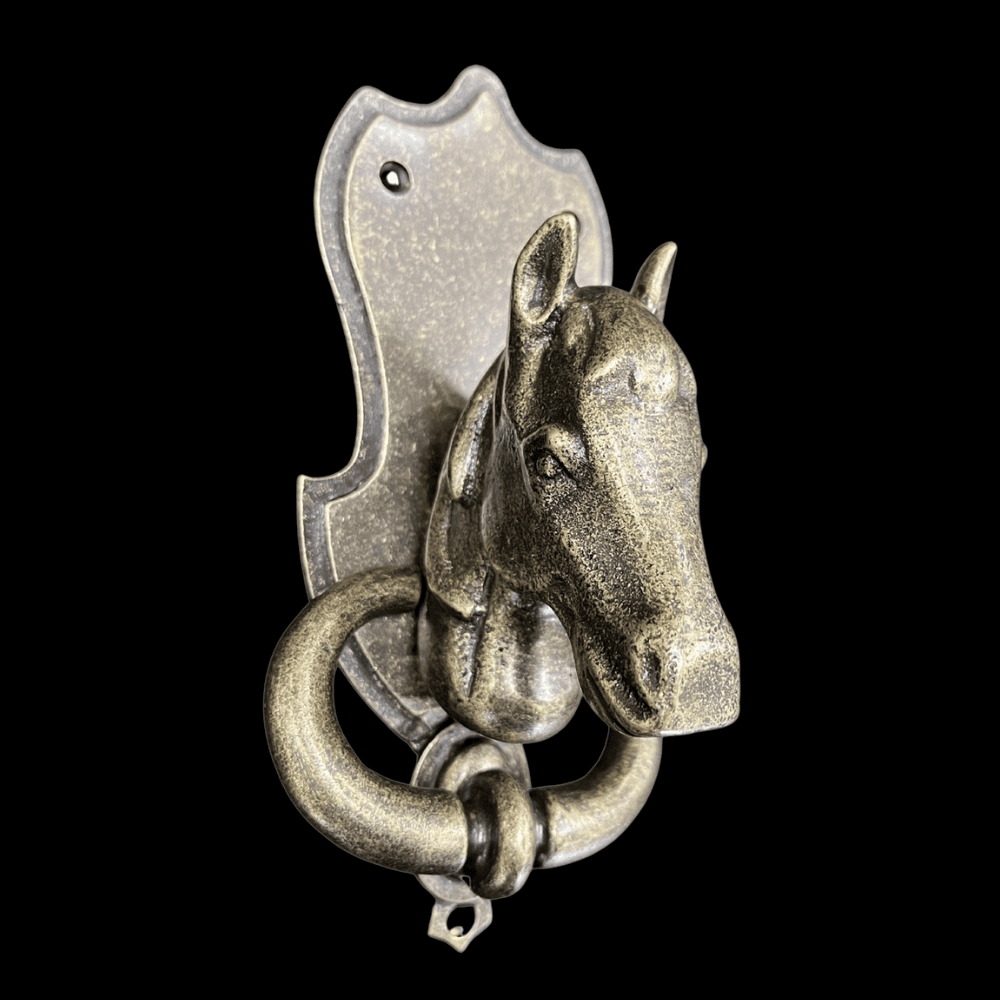 ANTIQUE BRASS DOORKNOCKER