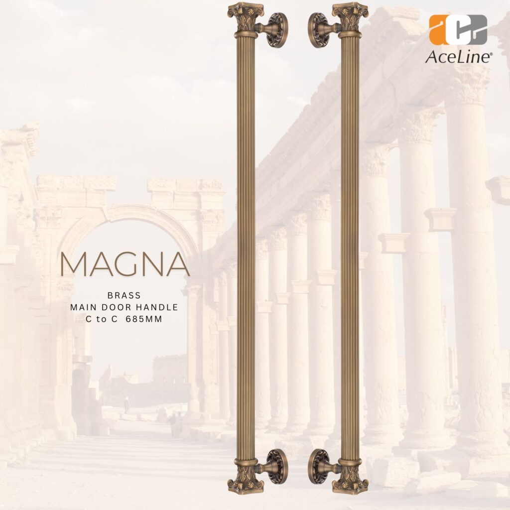 MAGNA BRASS PULL HANDLE